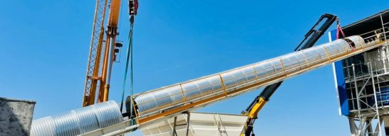 ESKİŞEHİR VİNÇ KİRALAMA-KİRALIK VİNÇ -ÇİMSA BETON SANTRALİ MONTAJ