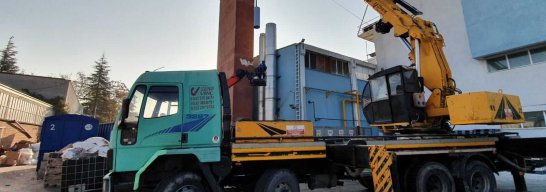 Eskişehir Elvan Gıda Fabrika Baca Yenileme