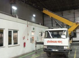 IVECO 120.14 SEPETLİ VİNÇ 27 METRE