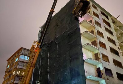 Çatıya Kepçe Bekoloder Atma