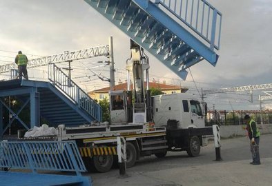 TCDD Yaya Üst Geçit Köprüsü