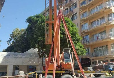 Hamamyolu Üst Geçit Köprüsü Çelik Konstrüksiyon Montajı