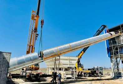 ESKİŞEHİR VİNÇ KİRALAMA-KİRALIK VİNÇ -ÇİMSA BETON SANTRALİ MONTAJ