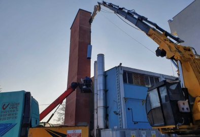 Eskişehir Elvan Gıda Fabrika Baca Yenileme