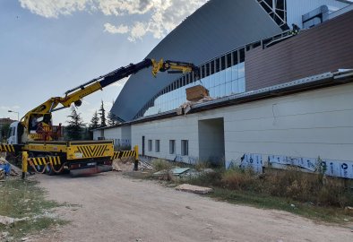 Eskişehir Kapalı Havuz Şantiyesi