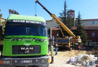 Eskişehir Devlet Hastanesi Ek Bina Yapımı - Çözümler Vinç