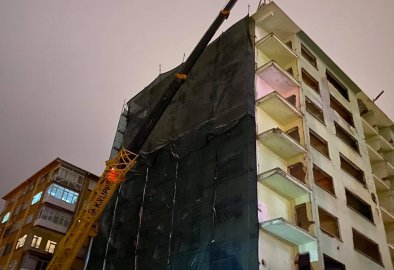 Çatıya Kepçe Bekoloder Atma