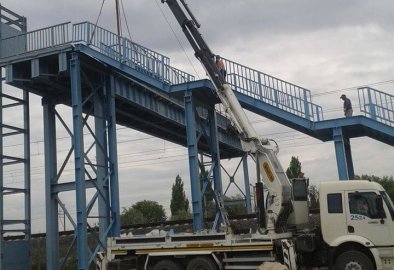 TCDD Yaya Üst Geçit Köprüsü