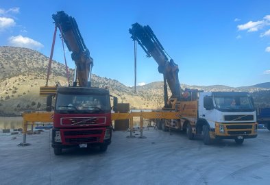 Eskişehir Mobil Vinç Kiralama - Çözümler Vinç-100 TONLUK VİNÇ