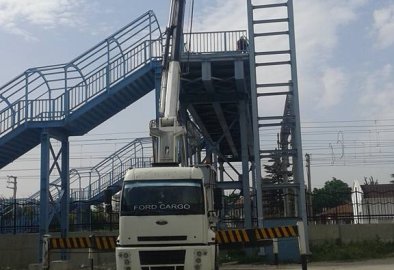 TCDD Yaya Üst Geçit Köprüsü