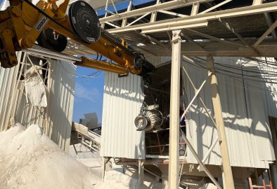 Güçlü Maden Ocağı Elektrik Motoru Montajı