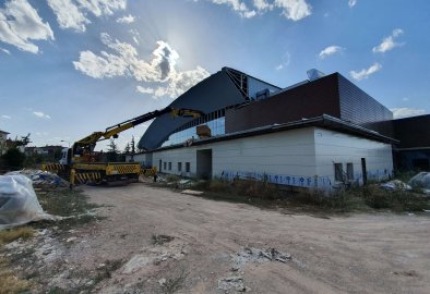 Eskişehir Kapalı Havuz Şantiyesi