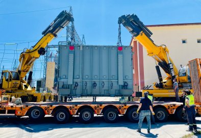 Eskişehir kiralık vinç-80 Ton Trafo İndirme