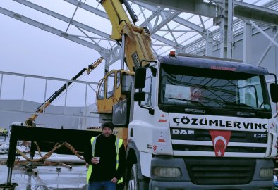 DAF CF 380 80 TONLUK VİNÇ