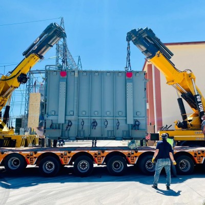 Eskişehir Kiralık Vinç - 80 Ton Trafo İndirme