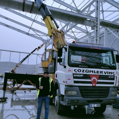 DAF CF 380 80 TONLUK VİNÇ