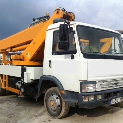 IVECO 120.14 SEPETLİ VİNÇ 27 METRE