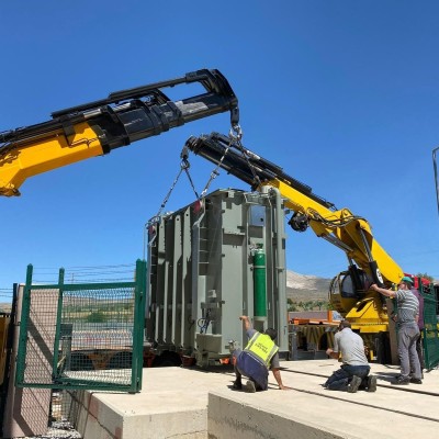 Eskişehir Kiralık Vinç - 80 Ton Trafo İndirme