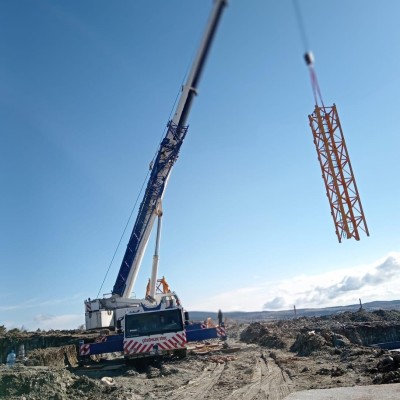 Çözümler Vinç - Aylık Kiralık Vinç - Günlük Kiralık Vinç - Teleskobik Vinç - 160 Tonluk Vinç