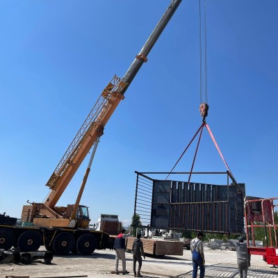 Eskişehir'de Vinç Kiralama Hizmeti - Yangın Merdiveni Montajı