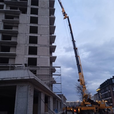 Eskişehir vinç kiralama ile İnşaat İşleri Demir Atma